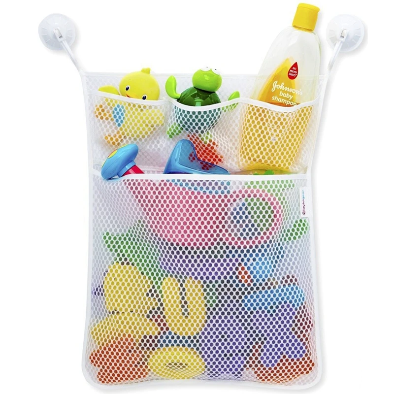 HBB детская игрушка для ванной комнаты сетка для хранения сумка Органайзер держатель мешочек для вещей для ванной ванны игрушки