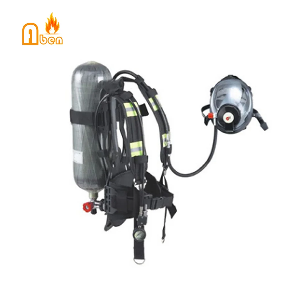 RHZK 6.8L/30 SCBA воздуха респираторы с Полный маска для пожаротушения|breathing full face