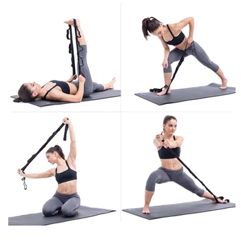 

NEW Multifunction Pilates Yoga Elastic Rope Body Workout Resistance Band Yoga Stretch Sculpt Twisting