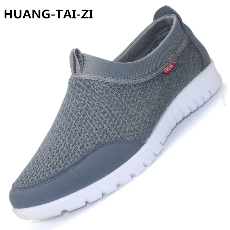 

Men shoes 2018 New Arrivals hot mesh Breathable Ultra-light lace-up shoes men sneakers spring comfortable men vulcanize Shoes 47