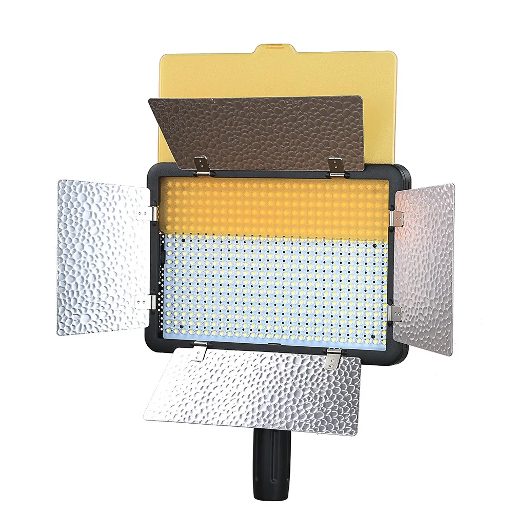 Godox-LED500LRW-5600K-500-LED-Video-Light-Lamp-Remote-for-DV-Camcorder-Camera-2-x-NP970 (1)
