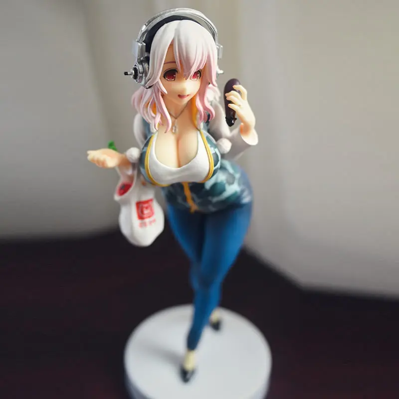 

Original Japan anime PVC Action Figure SUPERSONICO Anniversary Sophisticated lady ver Sexy Collectible Model Toys