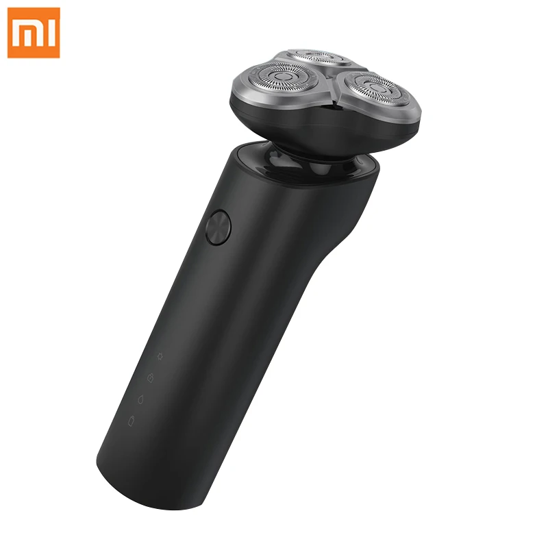 

Xiaomi Mijia Electric Shaver Razor for Men 3 Head Dry Wet Shaving Machine USB Rechargeable Waterproof Main-Sub Dual Blade Turbo