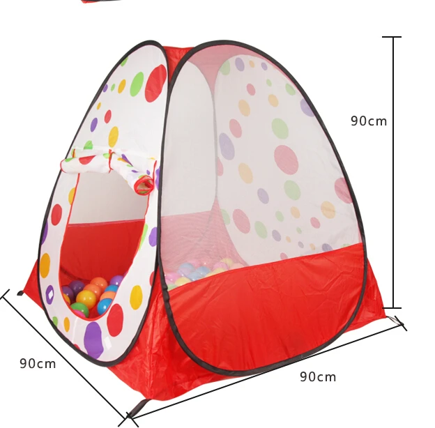 Free Shipping Large Portable Foldable Children Kids Pop Up Adventure Ocean Ball Play Tent Indoor Outdoor Playhouse Kids Tent