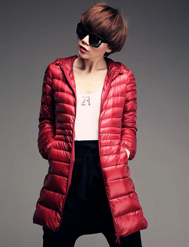 Легкая теплая куртка стиль женское хлопковое пальто большого размера приталенная Повседневная куртка с капюшоном Хлопок Abrigo Женская 2845