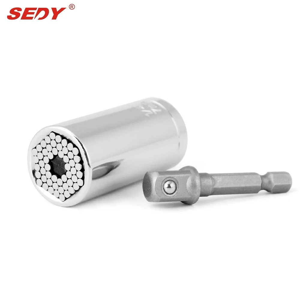 2019 SEDY Universal Sockets 7mm To 19mm Ratchet Socket Wrench Adapter 2019 Sedy Universal Sockets 7mm To 19mm Ratchet Socket Wrench Adapter