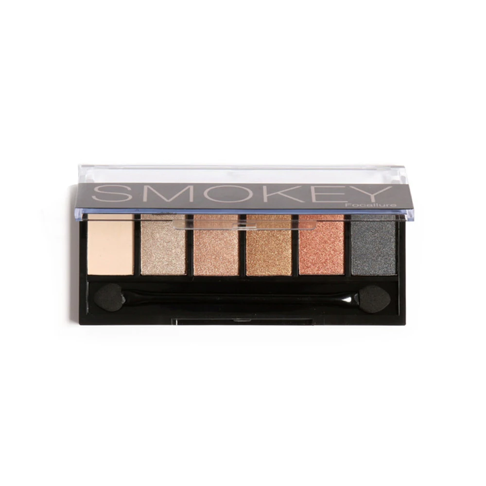 Focallure 6 цветов Naked Eye Shadow Тени для бровей Макияж набор ню