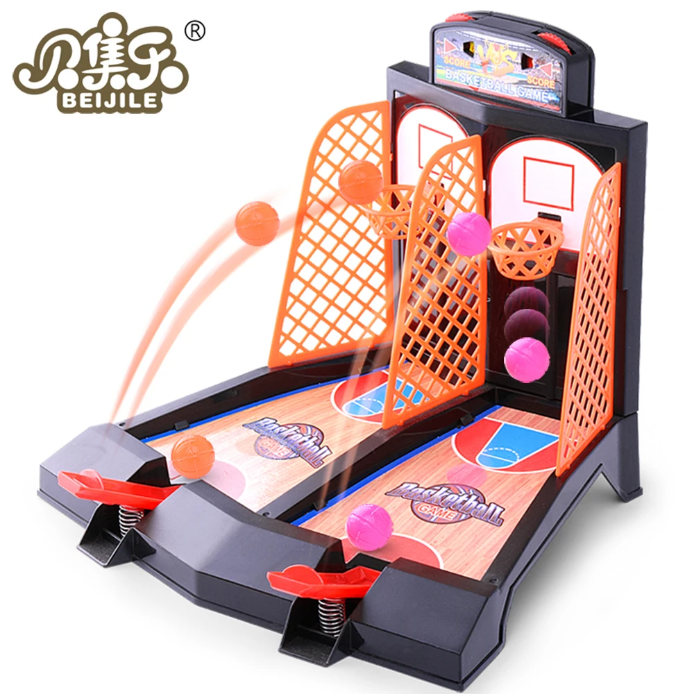 Funny Desk Basketball Ball Toy Press Release Table Basketball Kids Toys