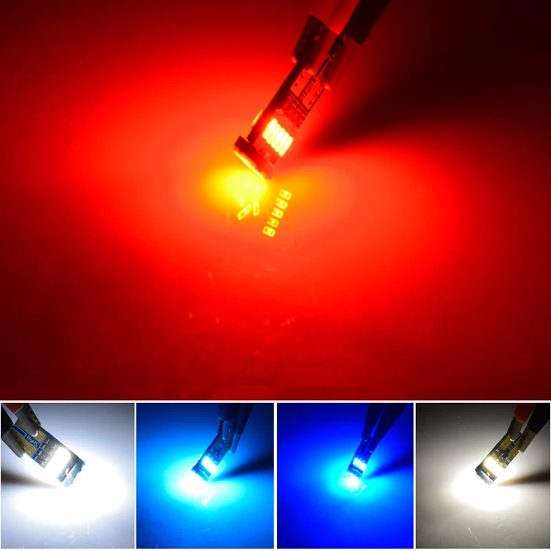 JSTOP 8 шт./компл. X1 X3 E84 led лампа для чтения T10 6000K canbus лампы багажника W5W 12VAC типа фестон