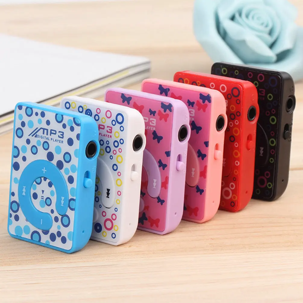 

Mini Clip USB MP3 Music Media Player with Micro SD / TF Card Slot Support 1-8GB (random color distribution)