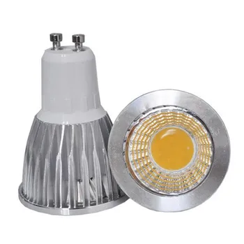 

2019/1pcs Super Bright 7W 10W 15W GU10 COB LED Bulb 110V 220V Dimmable Led Spotlights Warm/Natural/Cool White GU 10 LED lamp