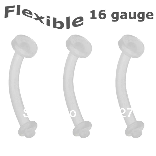 

Clear Eyebrow Retainer 16 Gauge Free Shipping Wholesale