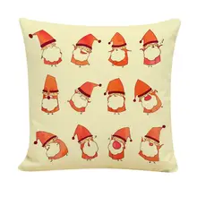 Горячая Распродажа Модный рождественский хлопковый льняной чехол для подушек подушка для талии диван, домашний декор только для вас