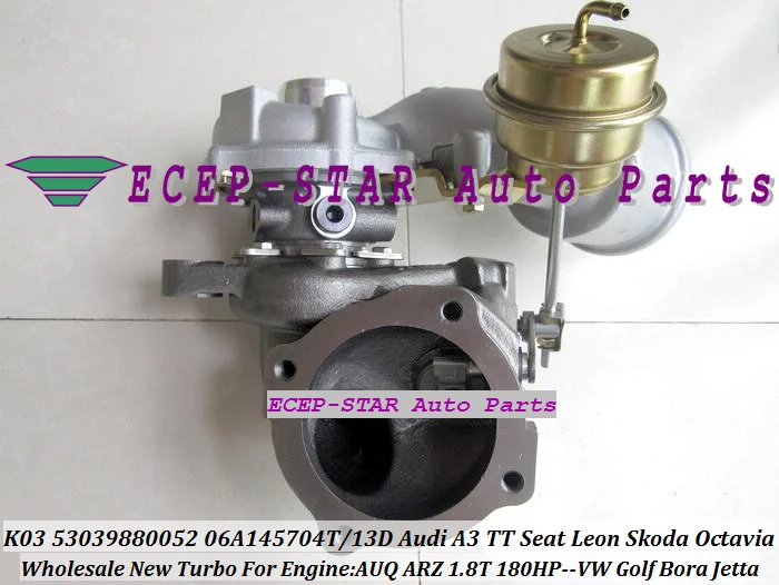 K03 052 53039880052 06A145704T 06A145713D TURBOCHARGER For AUDI A3 TT SEAT Leon SKODA Octavia VW Golf Bora Jetta AUQ ARZ 1.8T