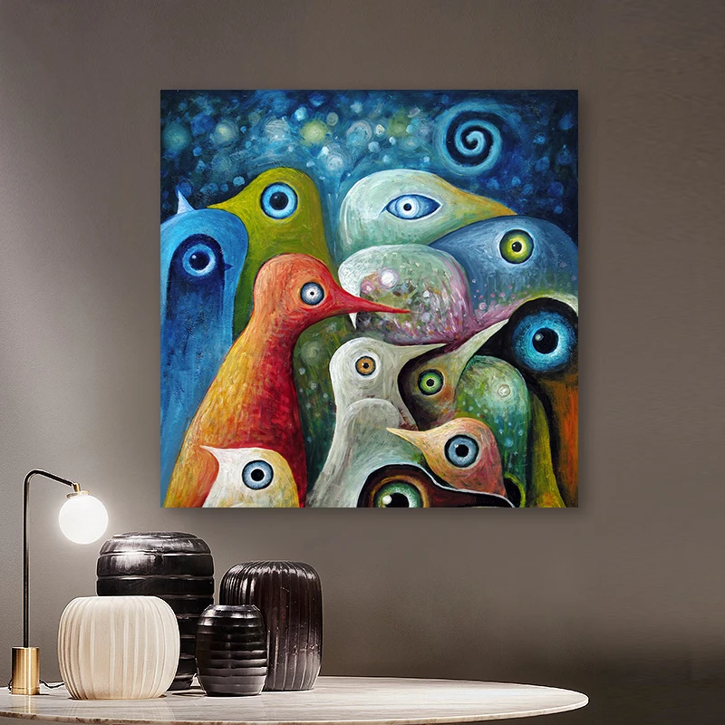 Картина по номерам художественная краска по номерам Diy абстрактный пейзаж художника ручной работы цвет украшения картина маслом
