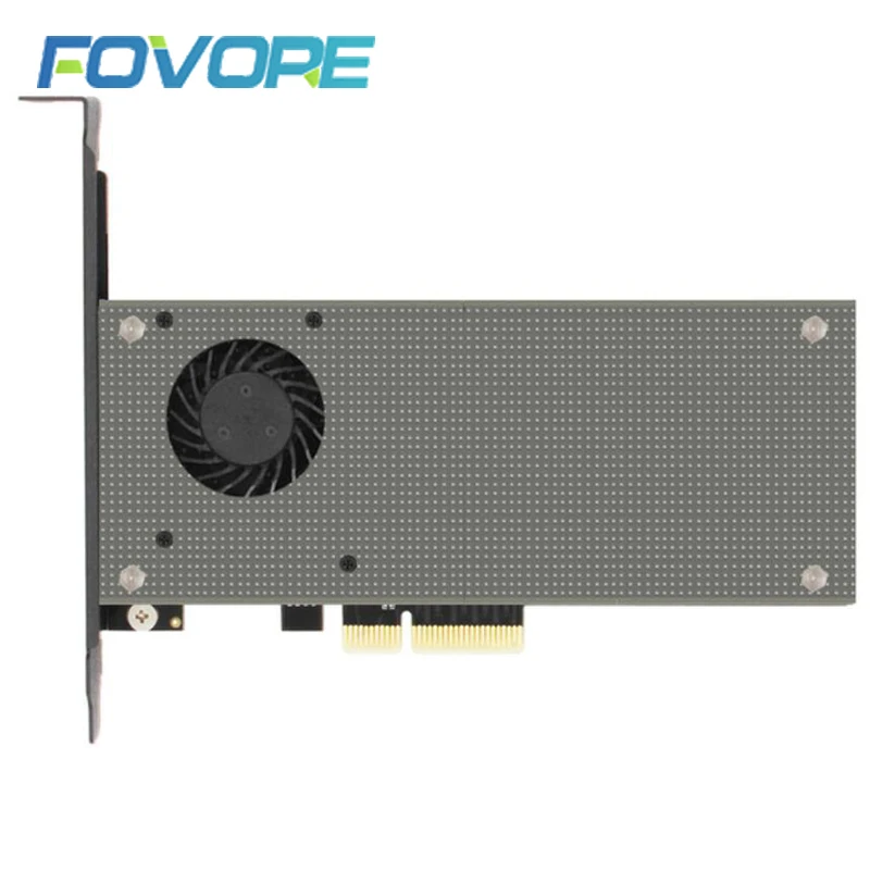 

m.2 adapter m.2 NVMe PCIe adapter SSD m2 to PCI-e PCI express dual interface expansion Card M+B key with cooling fan case