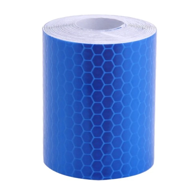 

5cmx1m Safety Mark Reflective Tape Sticker Car Styling Self Adhesive Warning Tape Automobiles Motorcycle Reflective Strip 6color