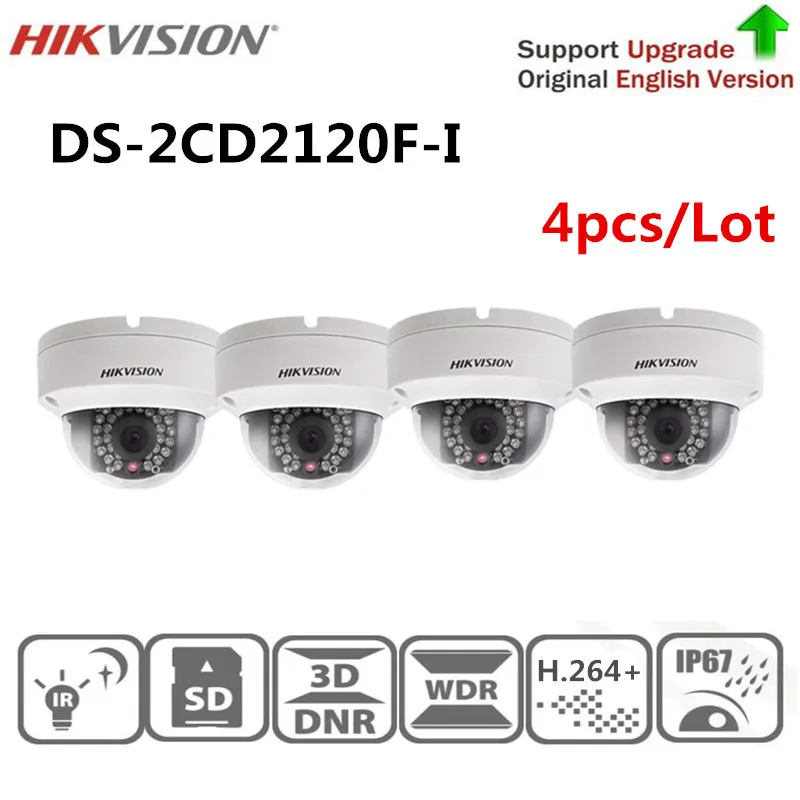 Original Hikvision Surveillance Camera DS-2CD2120F-I 2.0 MP Fixed Dome IP Camera 1080P POE CCTV Camera SD Card English Version Original Hikvision Surveillance Camera DS-2CD2120F-I 2.0 MP Fixed Dome IP Camera 1080P POE CCTV Camera SD Card English Version
