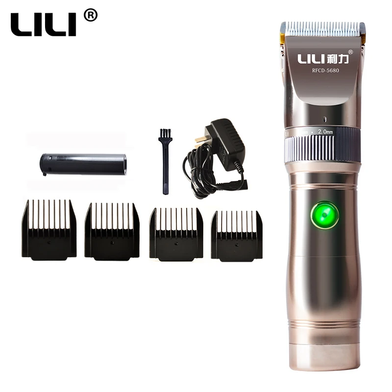 

100-240V LILI rechargeable hair trimmer professional hair clippers hair Cutter machine beard cutting electric Shaver