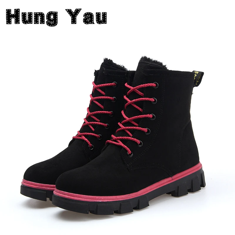 

Fashion Warm Snow Boots calzado mujer Winter Boots Women sapato feminino Boots Women Ankle Boots Candy Color Platform Shoes