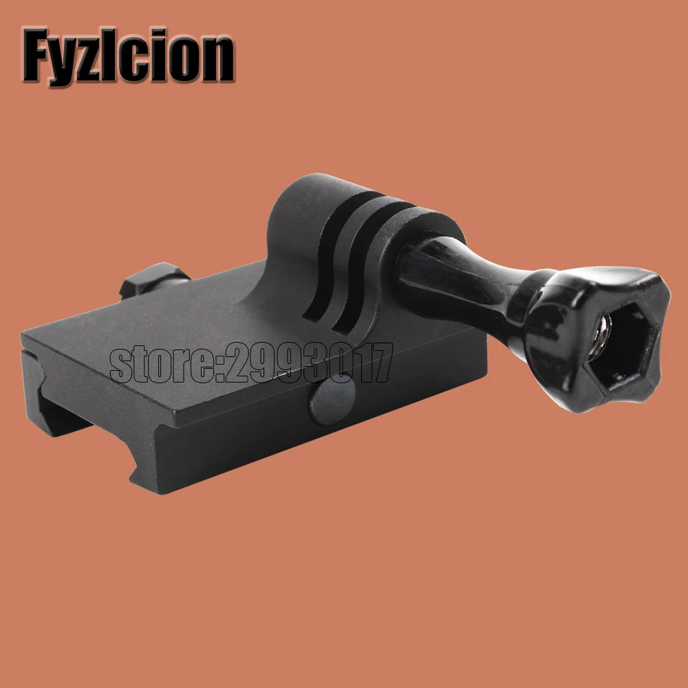 Fyzlcion الصيد الذهاب برو كاميرا محول 20 مللي متر Picatinny ويفر السكك الحديدية جبل اكسسوارات