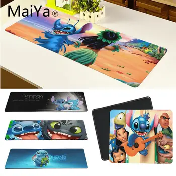 

Maiya Top Quality Lilo and Stitch Natural Rubber Gaming mousepad Desk Mat Free Shipping Large Mouse Pad Keyboards Mat