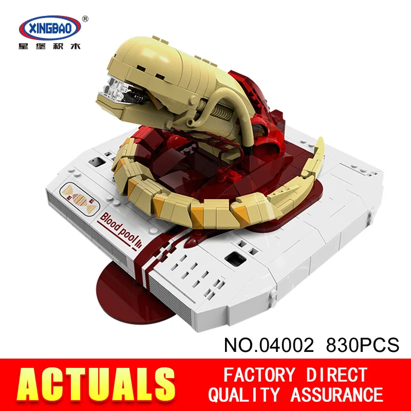 

XingBao 04002 830Pcs Genuine Creative Movie Series children Educational Building Blocks Bricks Toy XB-04002