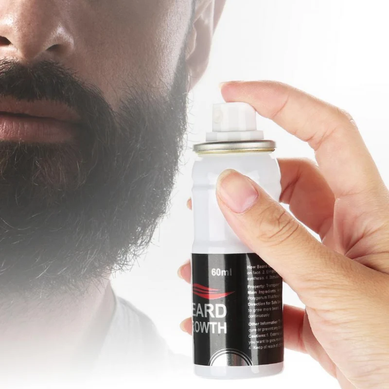 Выпадение волос рост бороды спрей 60 мл борода растут Органическая борода масло для мужчин борода масло для лица для роста волос