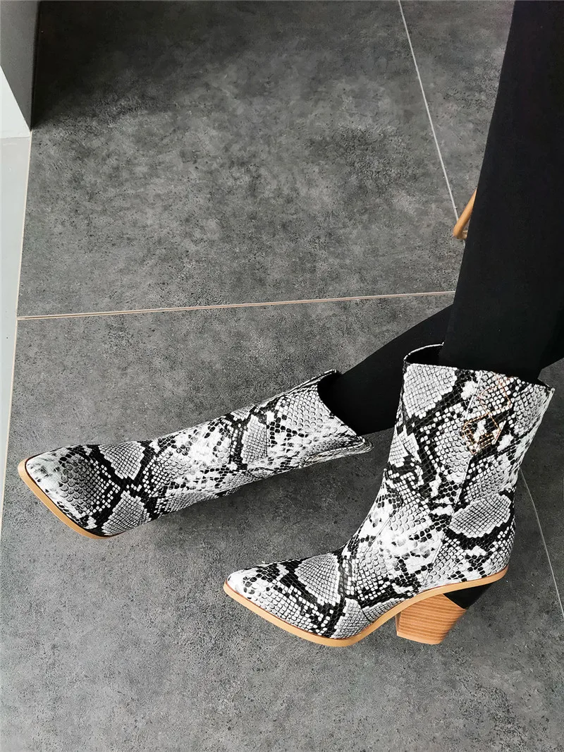 Mcacchi/женские ботинки до середины икры; ботинки с острым носком и тиснением; модельные туфли на высоком каблуке; фирменный дизайн; женские ботильоны; Botines Mujer