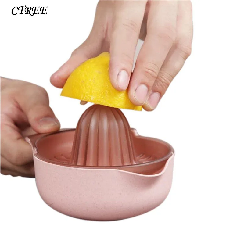 

CTREE Press Juicer Portable Manual Extractor Blend Fresh Health Citru Fruit Orange Juicer Machine Easy Clean Kitchen Tool C178