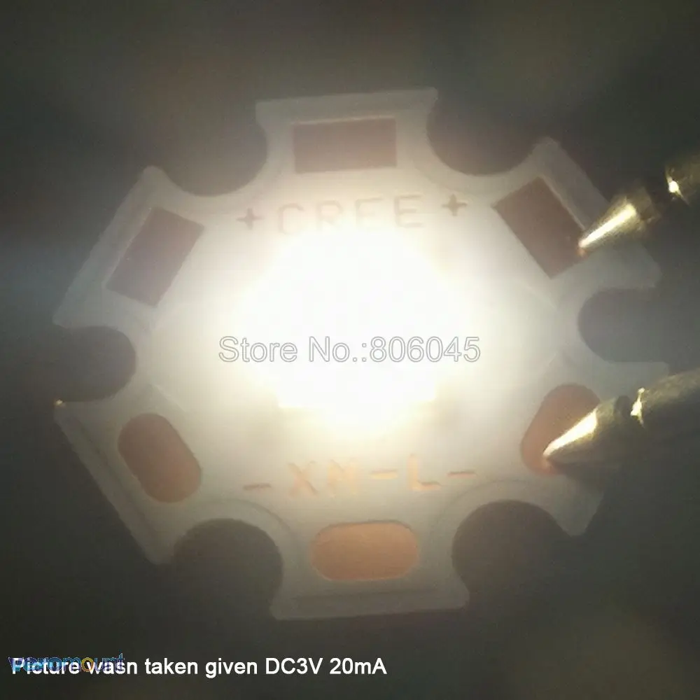 Cree XM L T6 10 Вт светодиодный излучатель холодный белый нейтральный теплый 20 мм