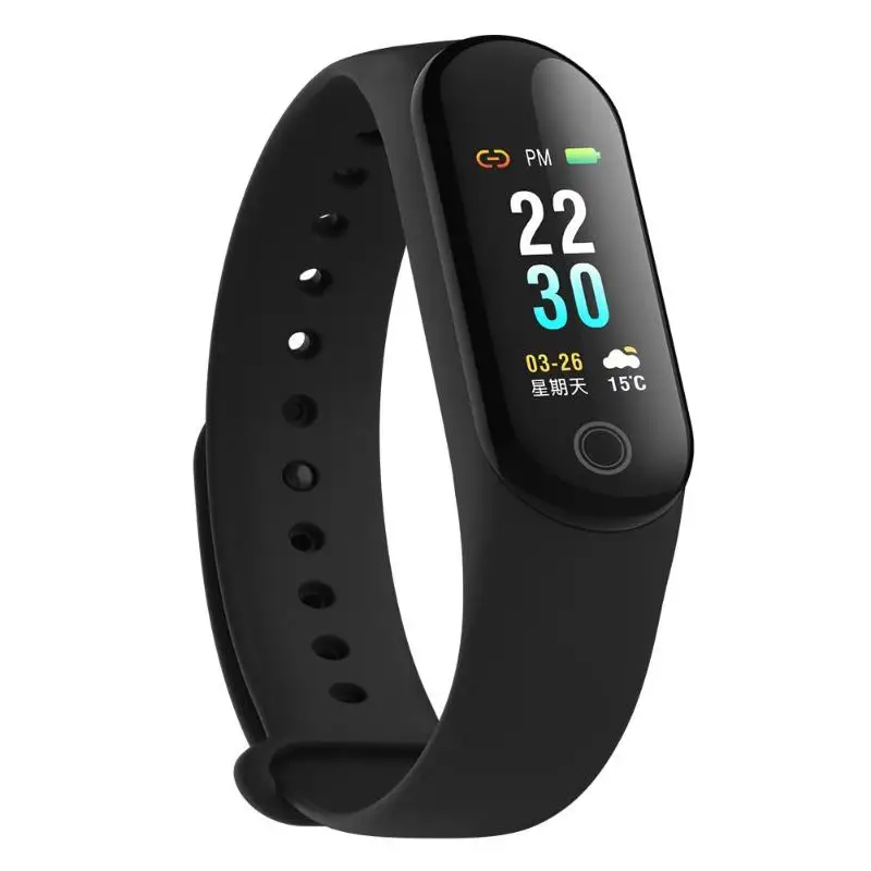 

M30 Smart Bracelet Wristband 0.96inch TFT Color Screen IP67 Smartband Heart Rate Blood Pressure Fitness Tracker for Android iOS