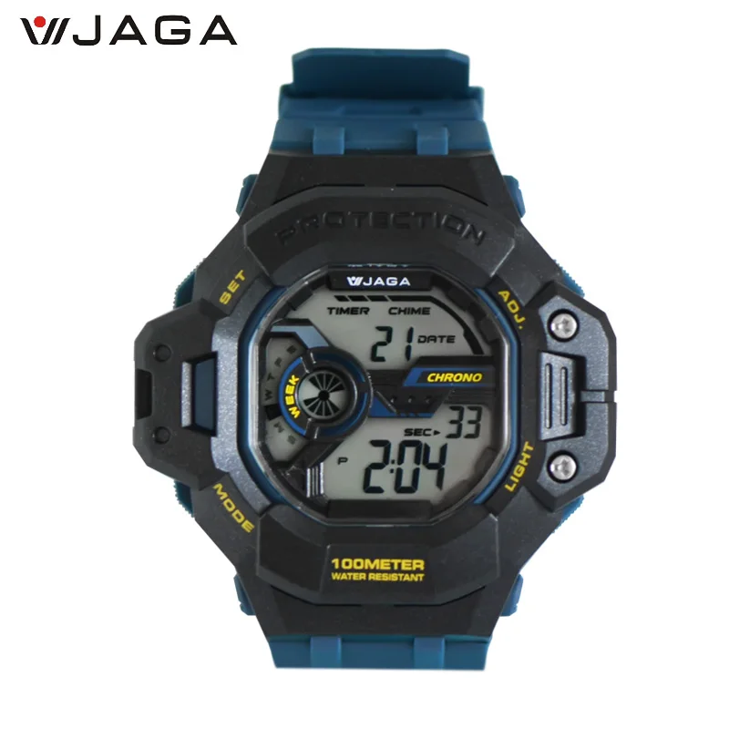 JAGA Men's Military Watch Sports Watches Diveing Climbing LED Digital