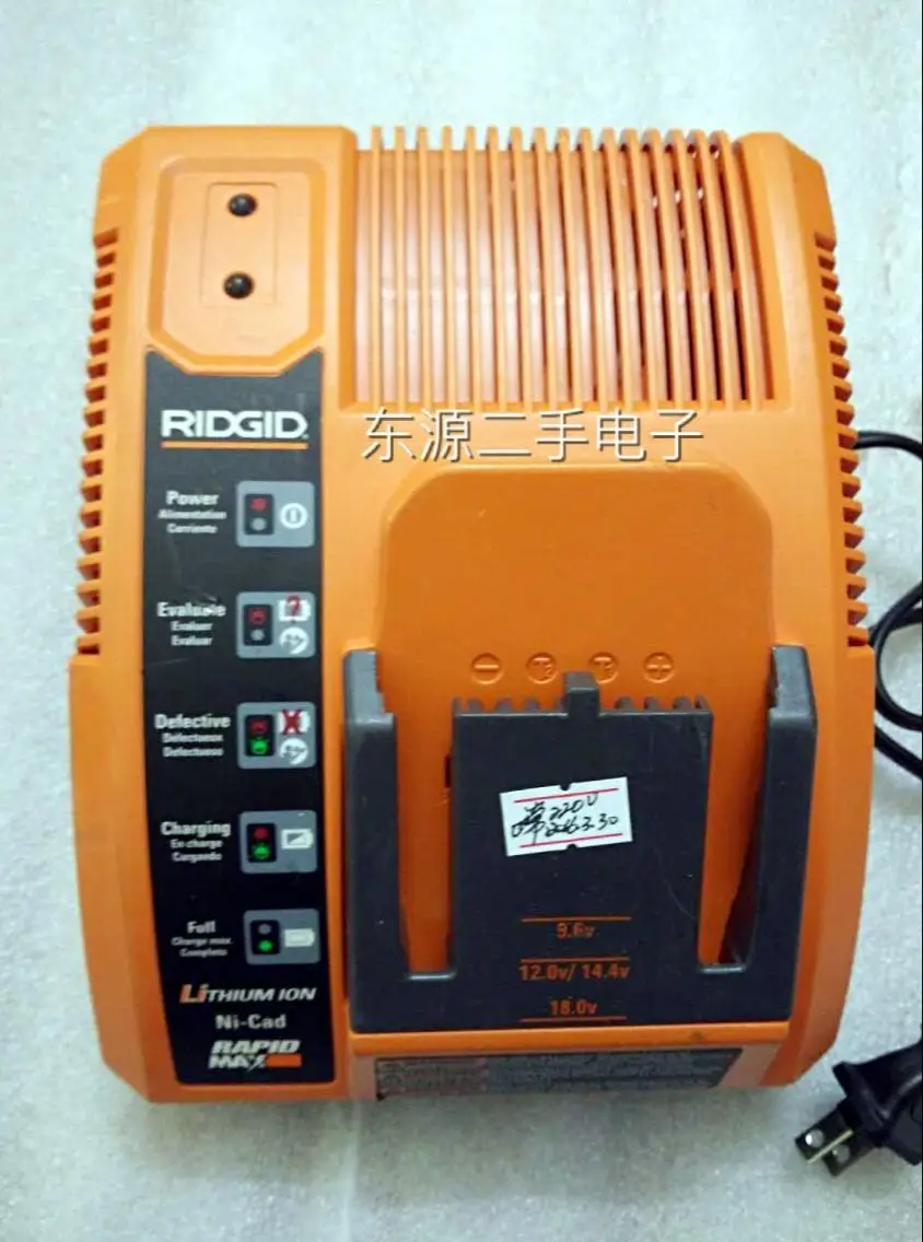 (Б/у) оригинальные продукты 120 и 220 В AEG Ricci RIDGID зарядное устройство может заряжать 9