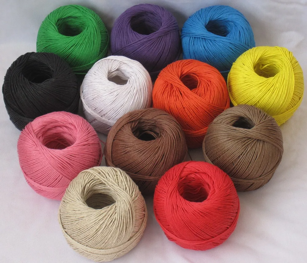 

1 piece (100m) 12 color hemp cord100m/ball,waxed hemp twine, hemp twine cord hemp rope used in all kinds packing by EMS