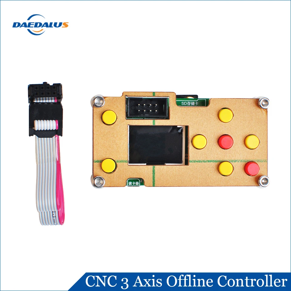 Tela para Pro Máquina de Gravura Daedalus Grbl 3 Eixo Placa Controladora Cnc Controlador Offline Board 1610 e 2418 e 3018