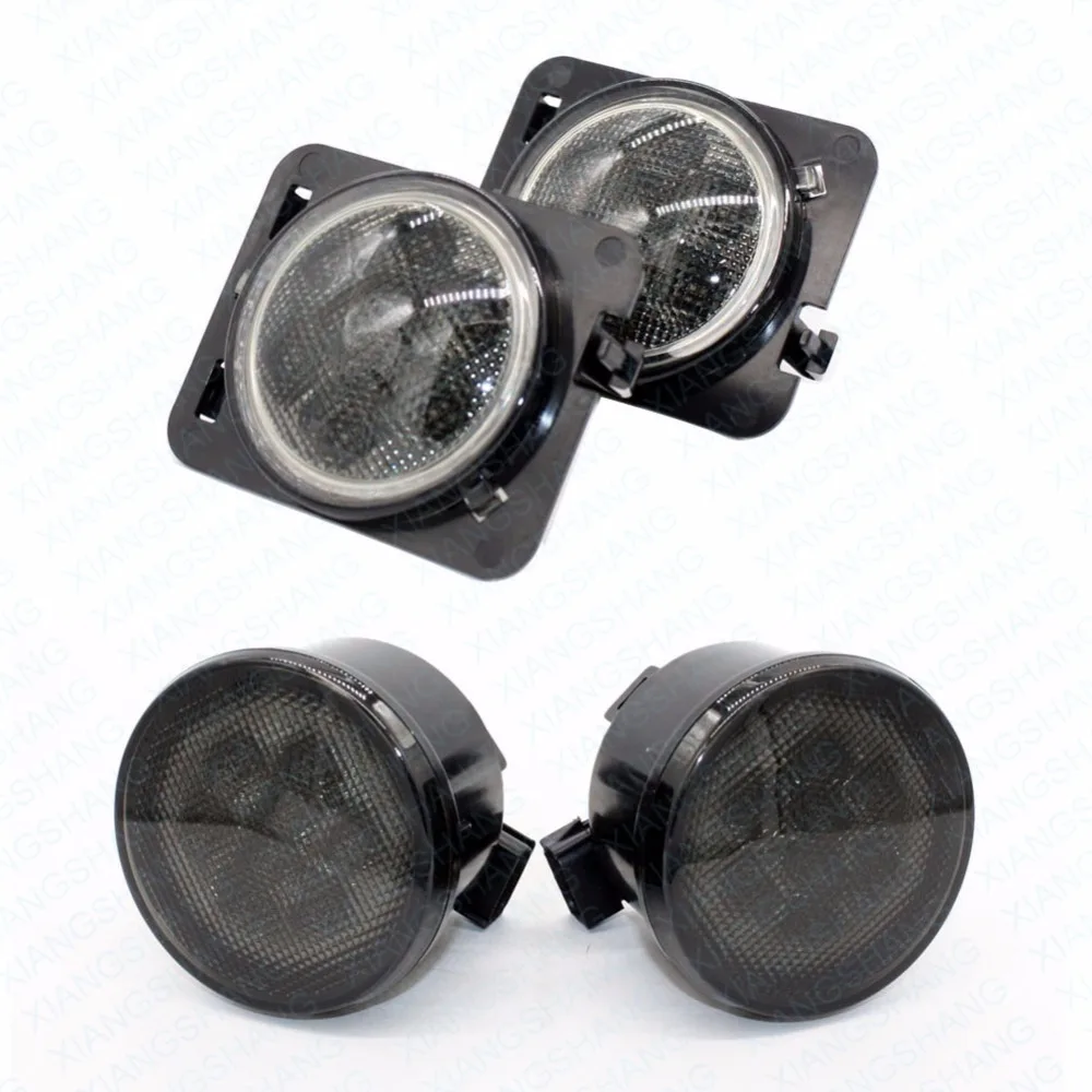 For Jeep Wrangler JK 2007 2013 2014 2015 4pcs/Lot Car LED Light Front