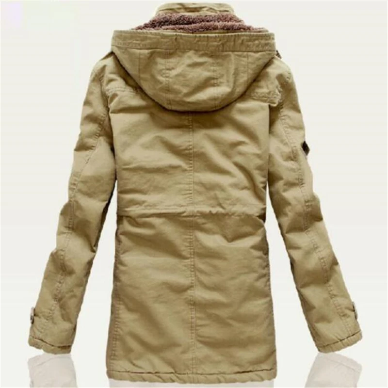 Mens Long Parkas Hoods | Military Long Parka - New Winter