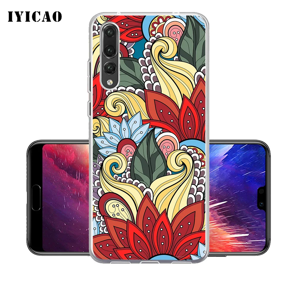 IYICAO разноцветный Мягкий силиконовый чехол для телефона Huawei P30 P20 Pro P10 P9 P8 Lite P Smart TPU