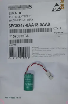 

5PCS~10PCS Brand new original PLC lithium battery 6FC5247-0AA18-0AA0 575332TA 3V 840D