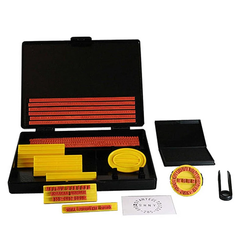 

Shiny S-200 Seal Alphanumeric Characters Movable Combination Printer Office Stationary Business Stamper -TF