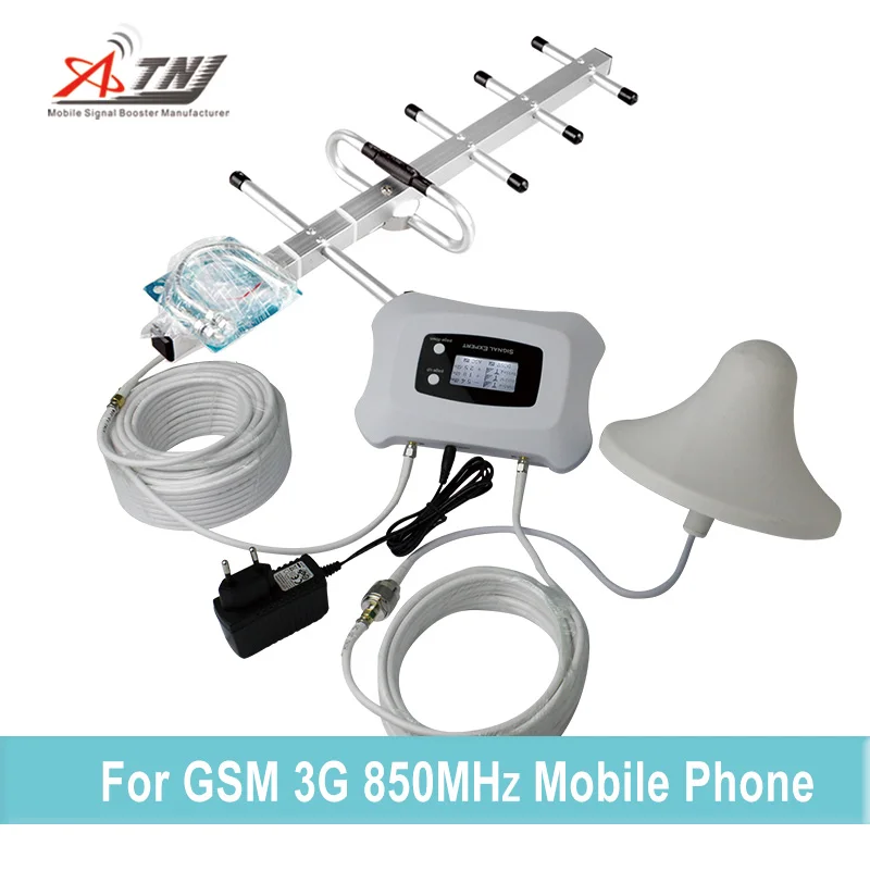 Top quality Smart LCD 850MHZ mobile signal booster...