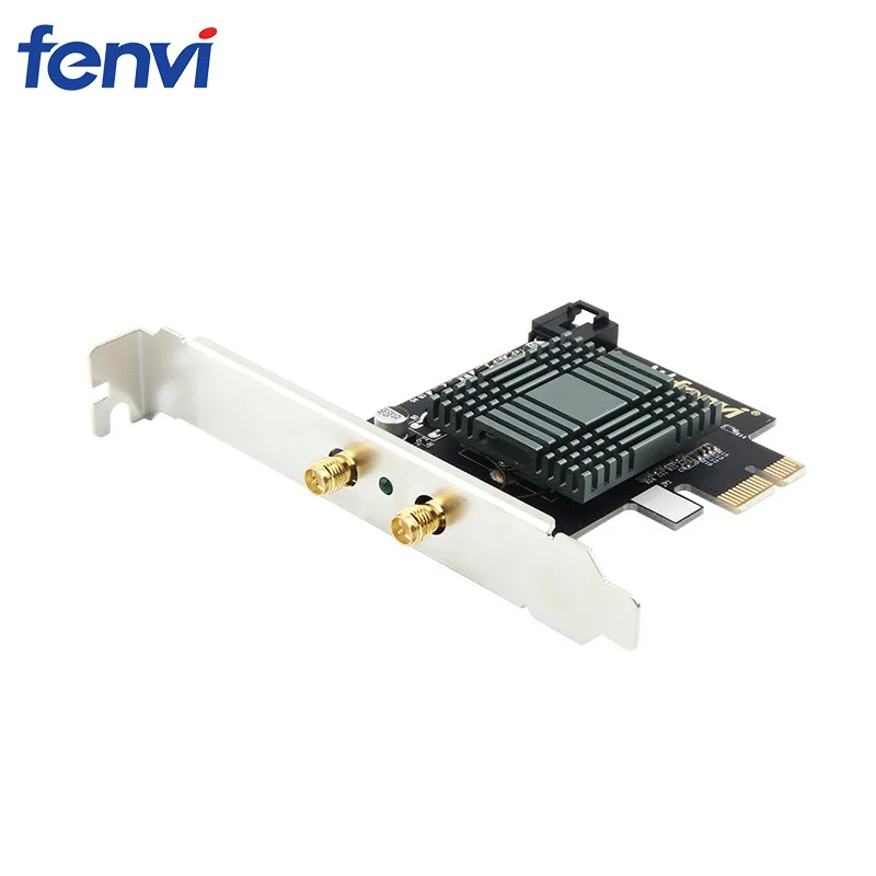 Настольный беспроводной адаптер PCI Express WiFi двухдиапазонный 1730 Мбит/с Bluetooth 5 0 MU MIMO