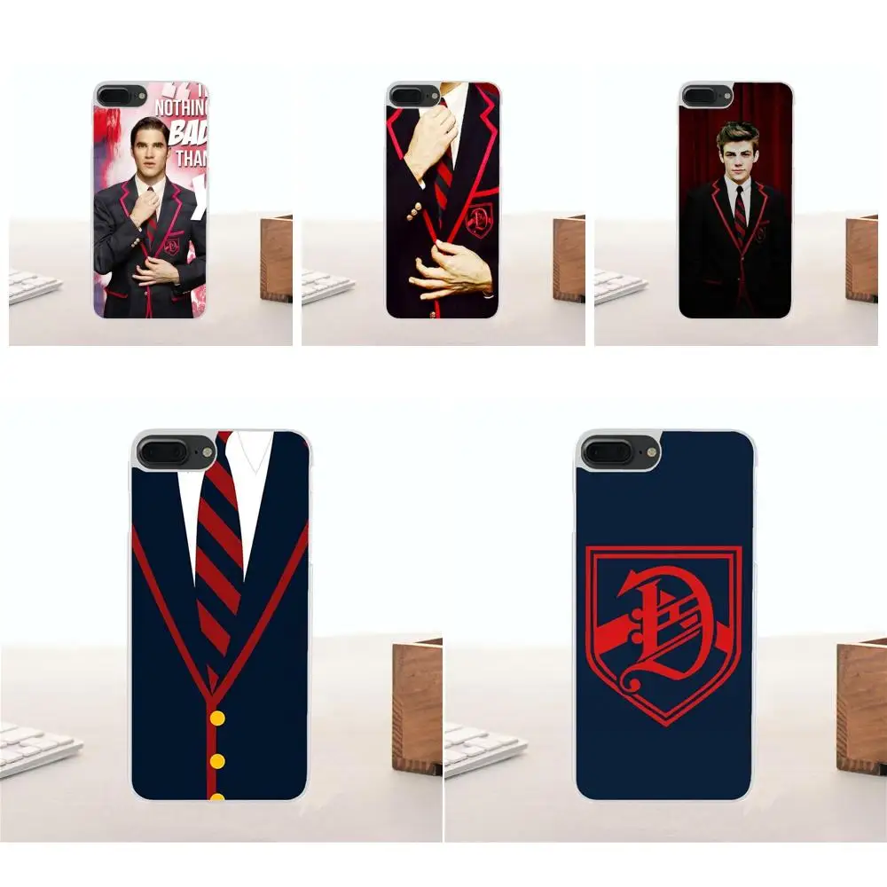 Bixedx Glee Dalton Академия Warblers для Galaxy Alpha Core Note 2 3 4 S2 A10 A20 A20E A30 A40 A50 A60 A70 M10 M20 M30|Бамперы| |
