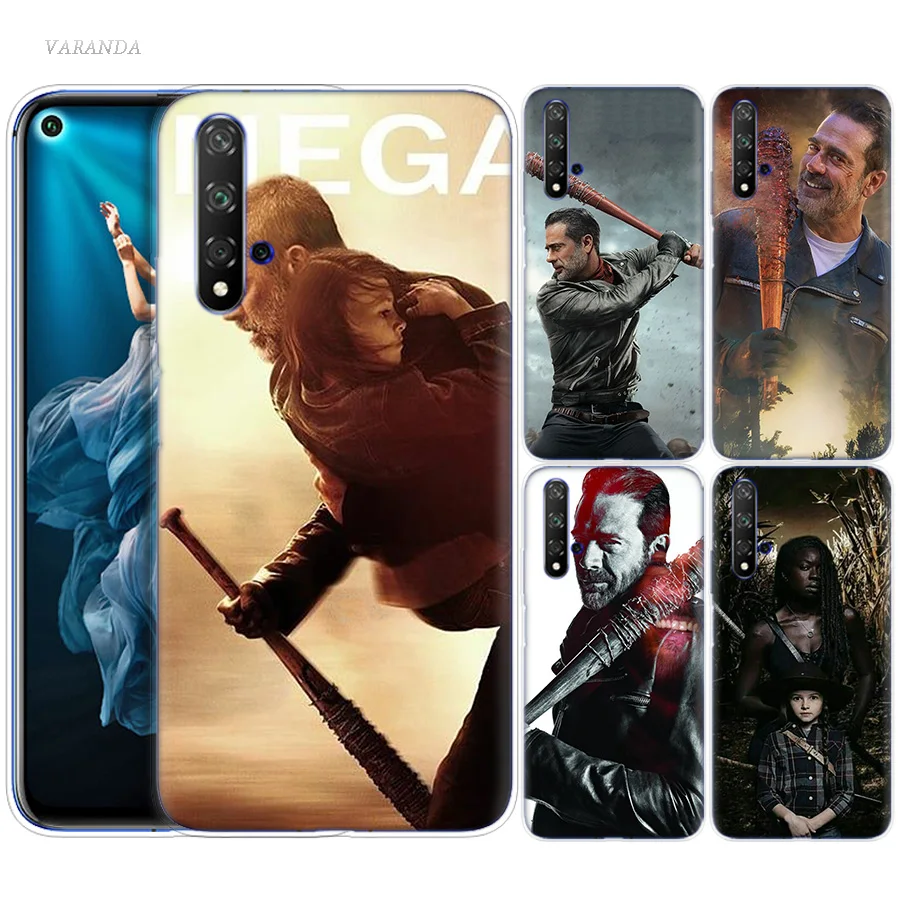 

Negan Walking Dead Case for Huawei Honor 8X 8C 8 9 10 20 Play 8A lite Pro V20 Y9 Y7 Y6 Y5 Prime 2018 2019 TPU Phone Bags Couvre