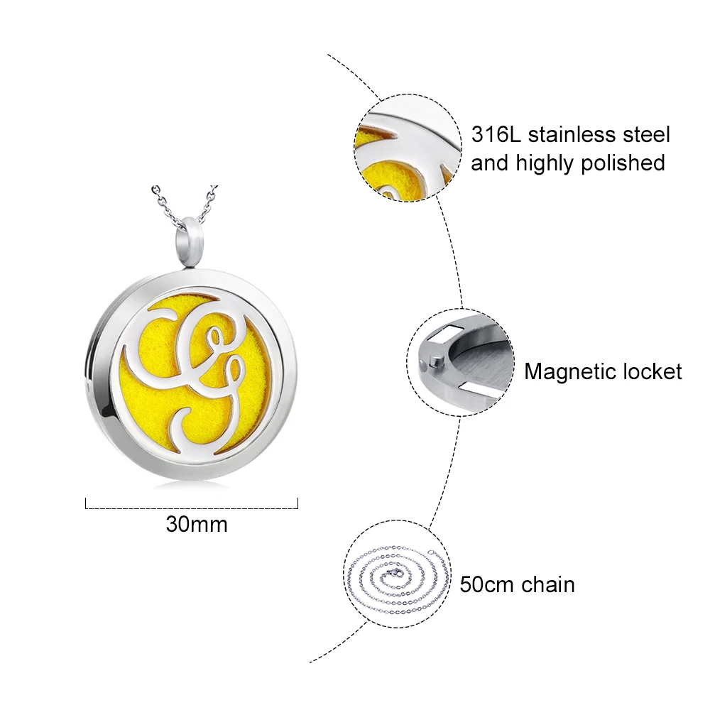 ZP-PD041 letter aromatherapy diffuser pendant (3)