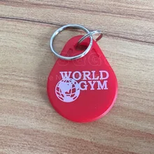 100 шт. 125 кГц RFID шелкографии ID Card брелки, Карточки контроля доступа rfid-тегов синий желтый красный