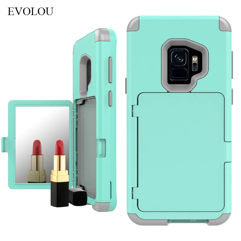 

Full Protective Case for Samsung Galaxy S9 Plus Cover Hybrid Armor Phone Case for Samsung S9 S9+ Shockproof PC + Silicone Cover