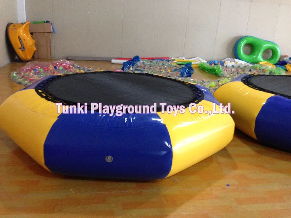 

inflatable PVC tarpaulin water trampoline water game