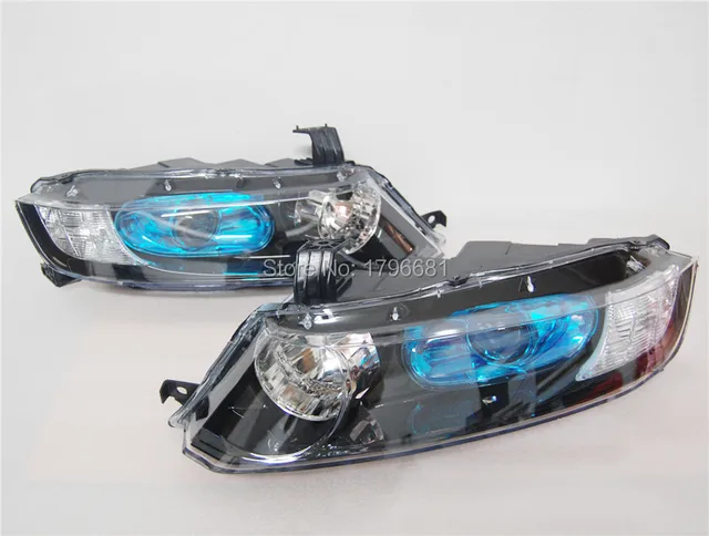 Capqx 2pcs High Quality Replacement Front Headlights Headlamp 33151 Capqx 2pcs High Quality Replacement Front Headlights Headlamp 33151 Sfj W02 For Odyssey Rb1 2005 2006 2007 2008
